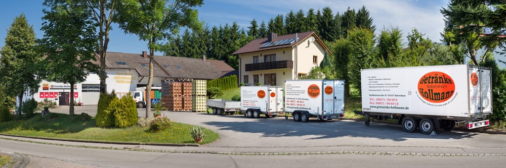 Getränke Hollmann Firmengebäude